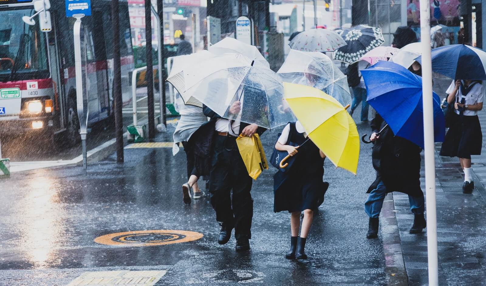 Japanese store rain jacket