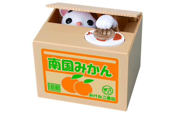 cat piggy bank