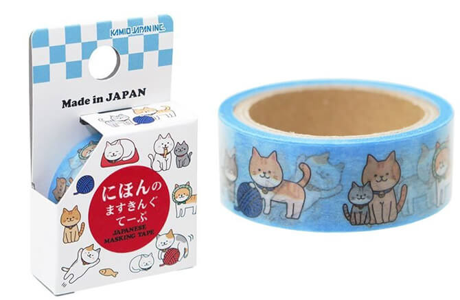 cat washi tape