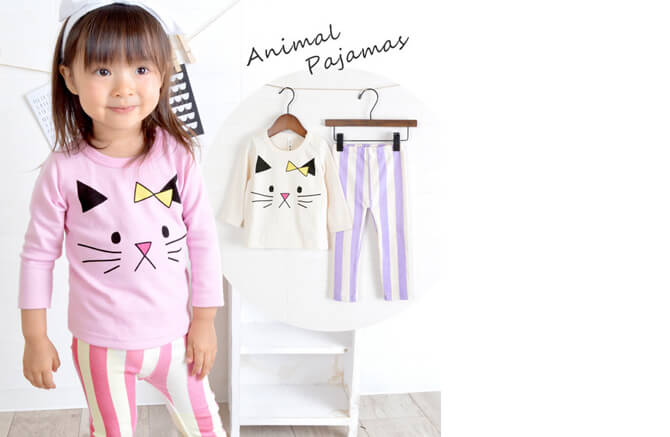 kid's cat pajama