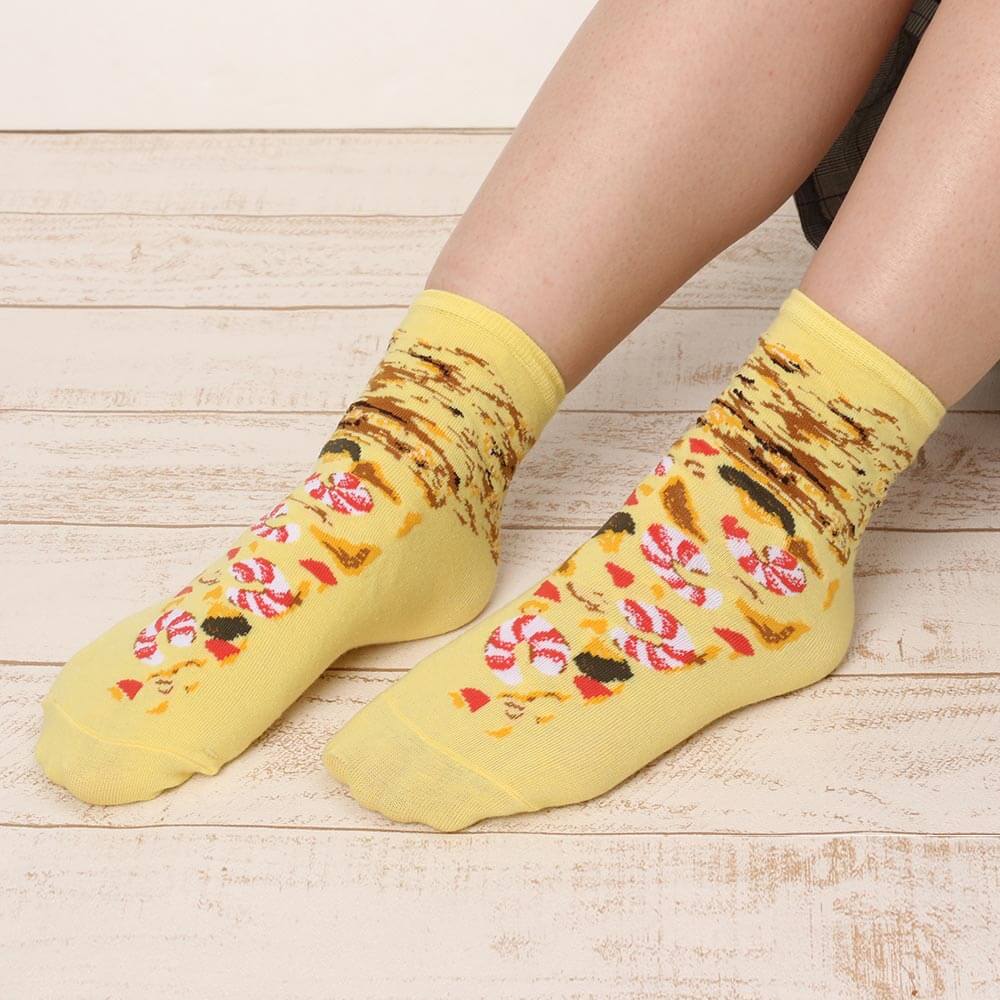 Japanese Unique Socks Fake Food