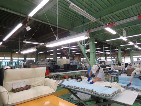 Japanese Largest Sofa Manufacturer CellUtane