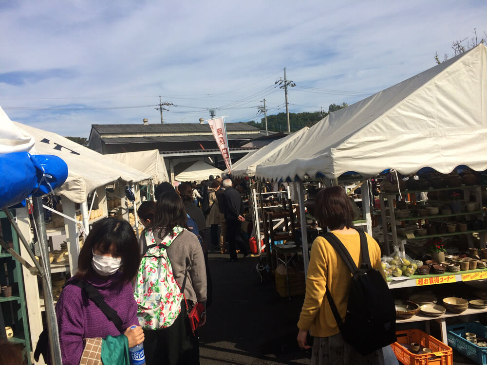 Visited Mashiko Autumn Toki-Ichi Pottery Fair in 2017