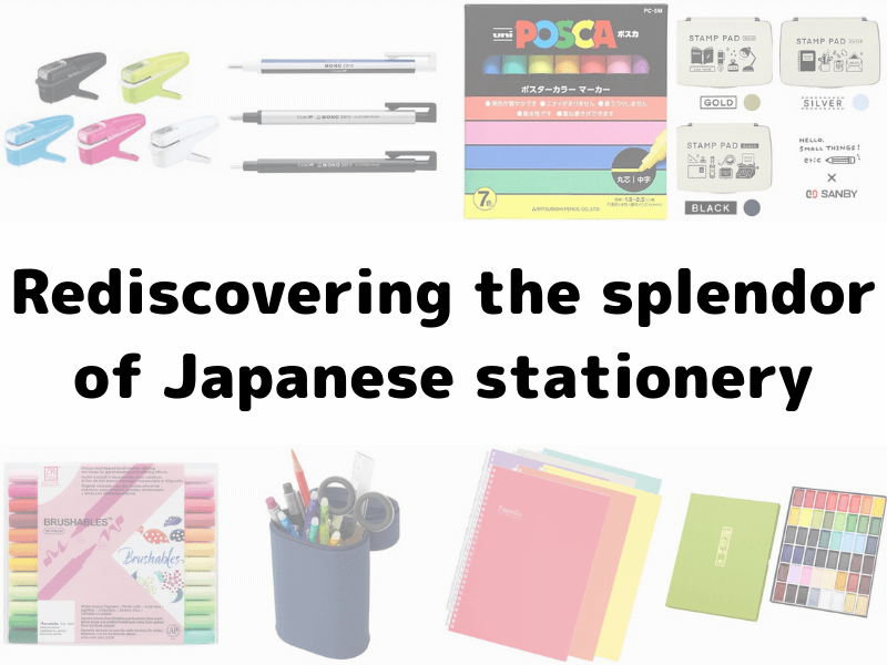 Rediscovering the splendor of Japanese stationery