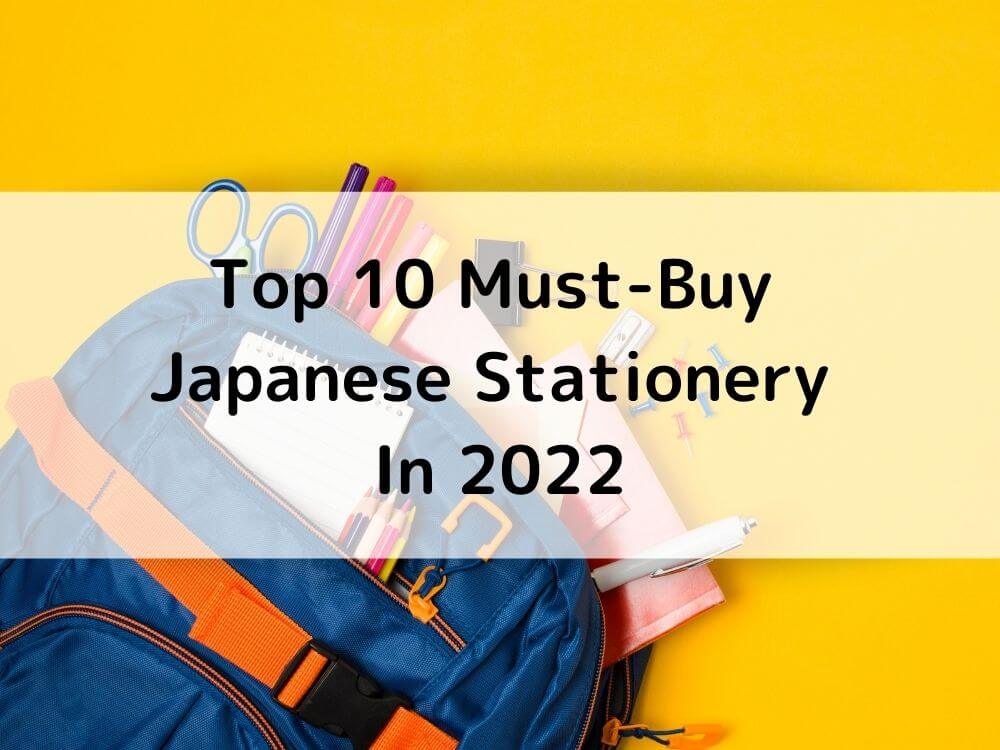 The 10 Best Japanese Stationery available in Europe (+2)