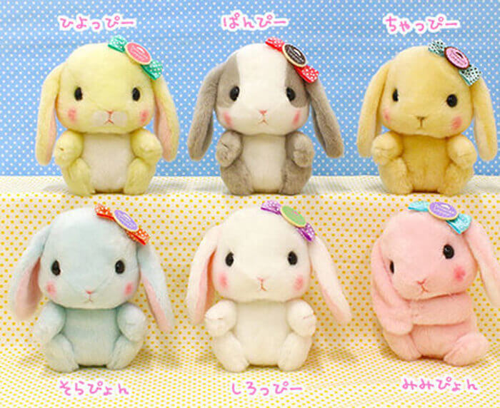 Japanese cute stuffed sales animals