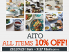 Tableware from AITO 10% OFF for a Limited Time